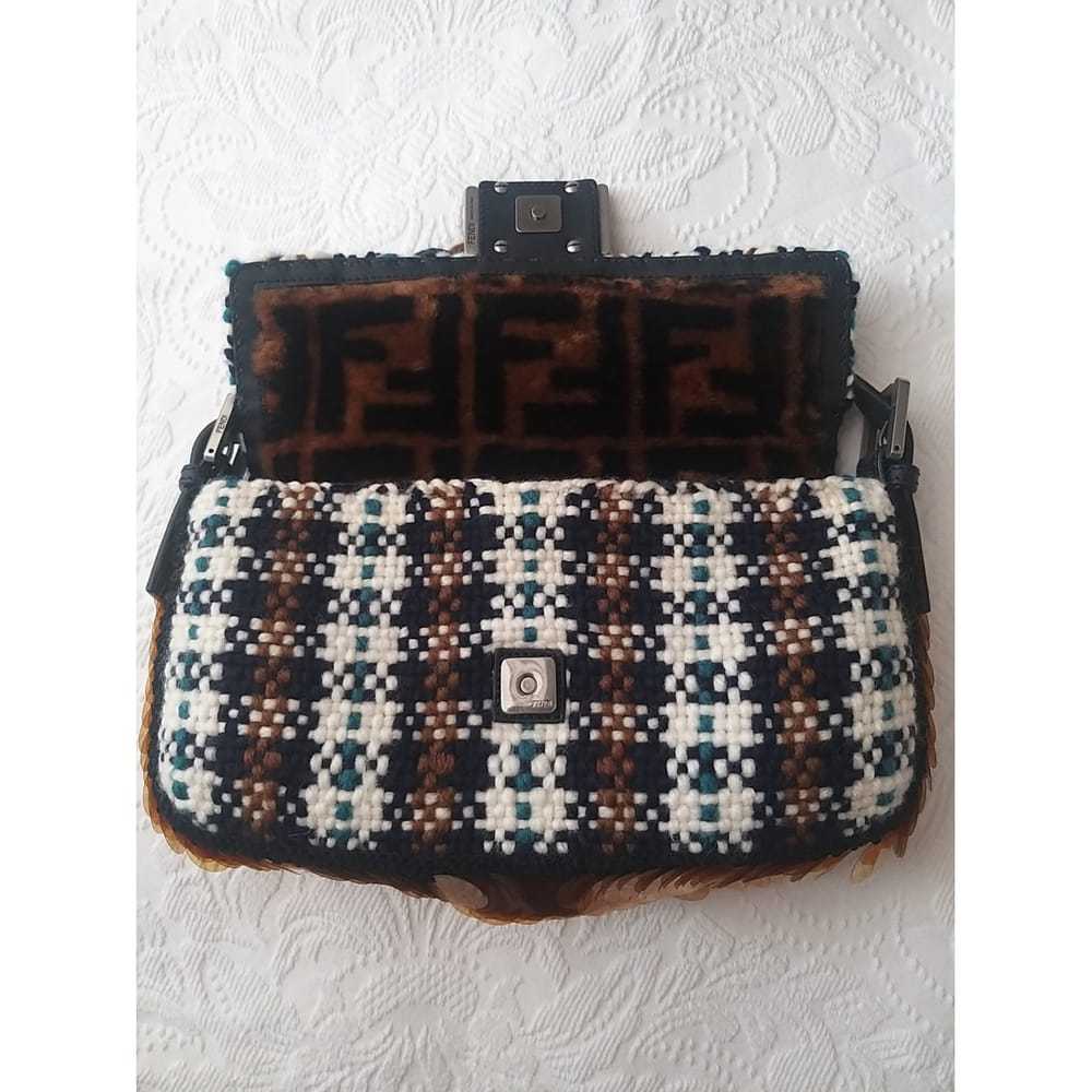 Fendi Baguette wool handbag - image 7