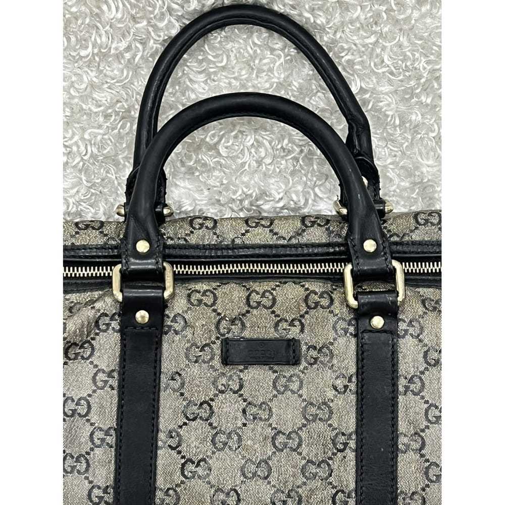 Gucci Boston leather bag - image 3