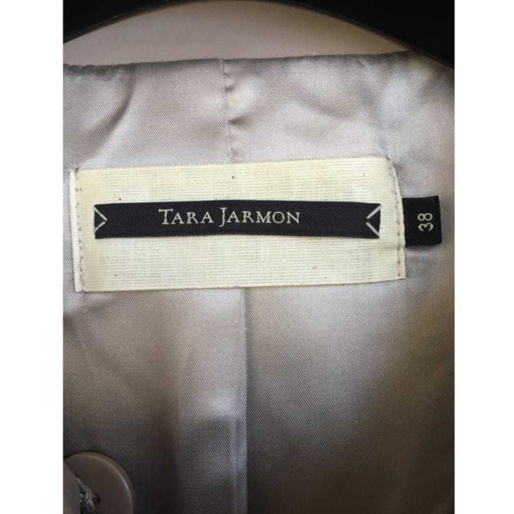 Tara Jarmon Leather short vest - image 3