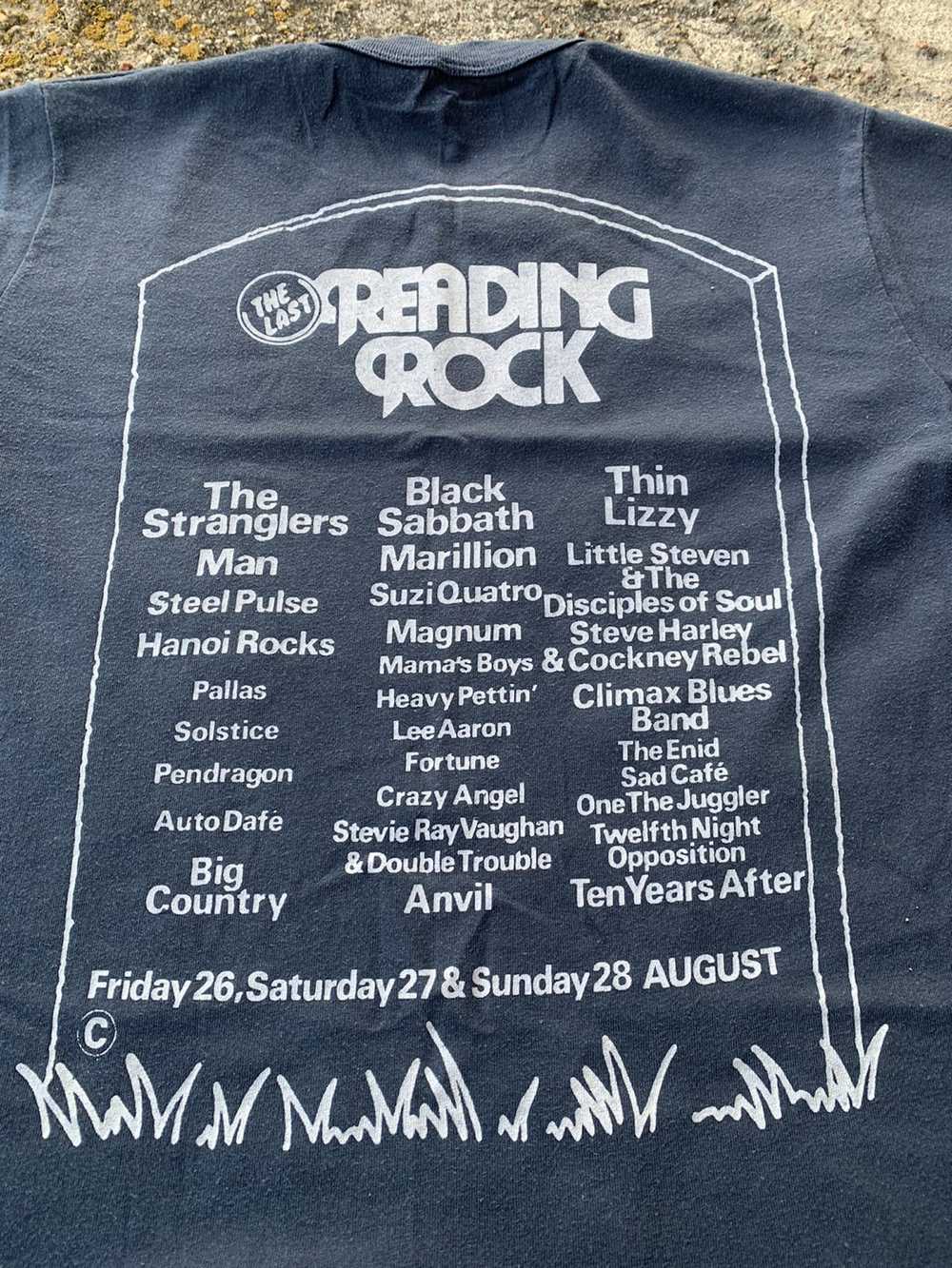 Band Tees × Rock T Shirt × Vintage 1983 The Last … - image 4