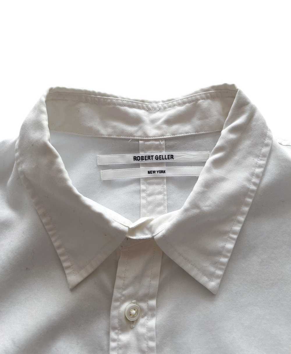Robert Geller Robert Geller Button-up Shirt w/ Ru… - image 3
