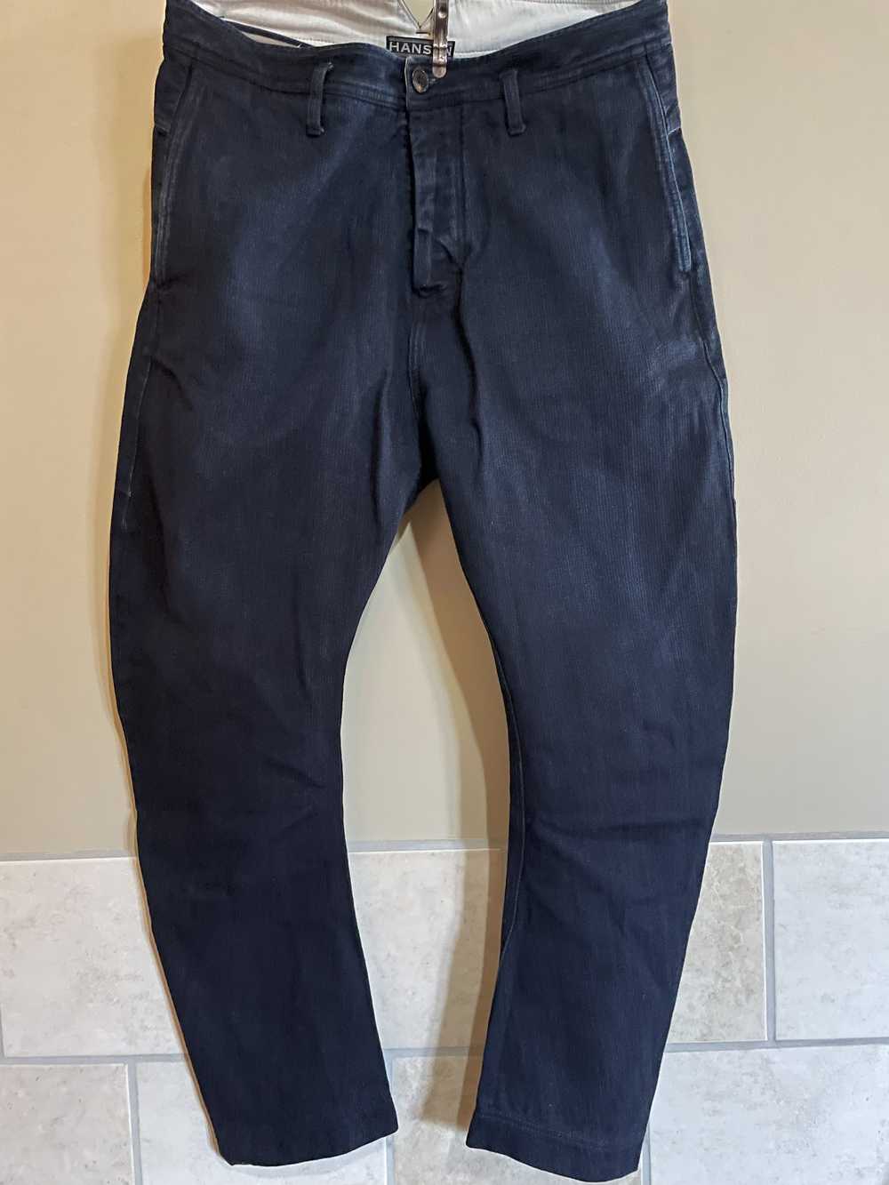 Other Hansen Indigo Heavyweight Cotton Pants, Men… - image 1