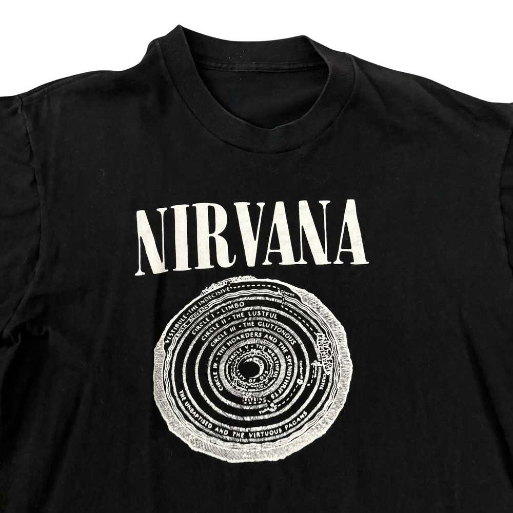 Band Tees × Nirvana × Vintage Vestibule Tee - image 2