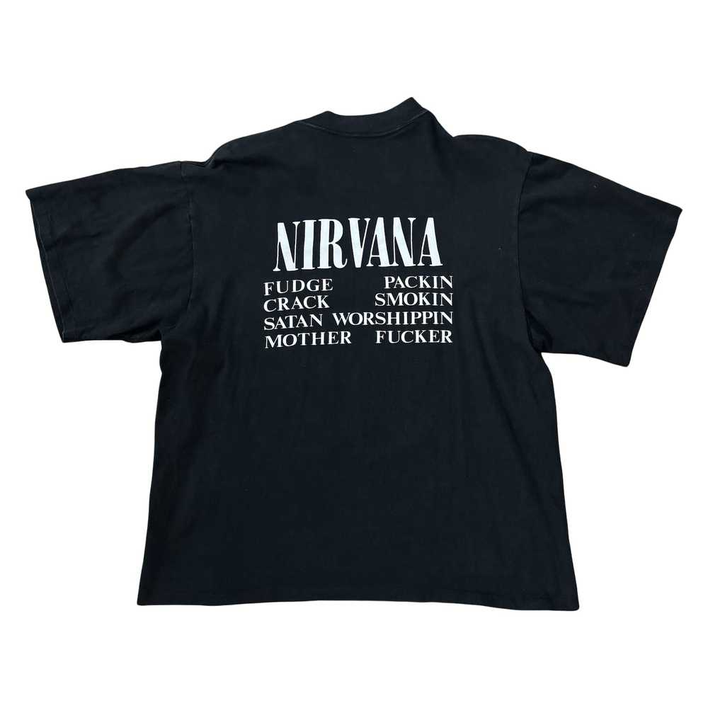 Band Tees × Nirvana × Vintage Vestibule Tee - image 3