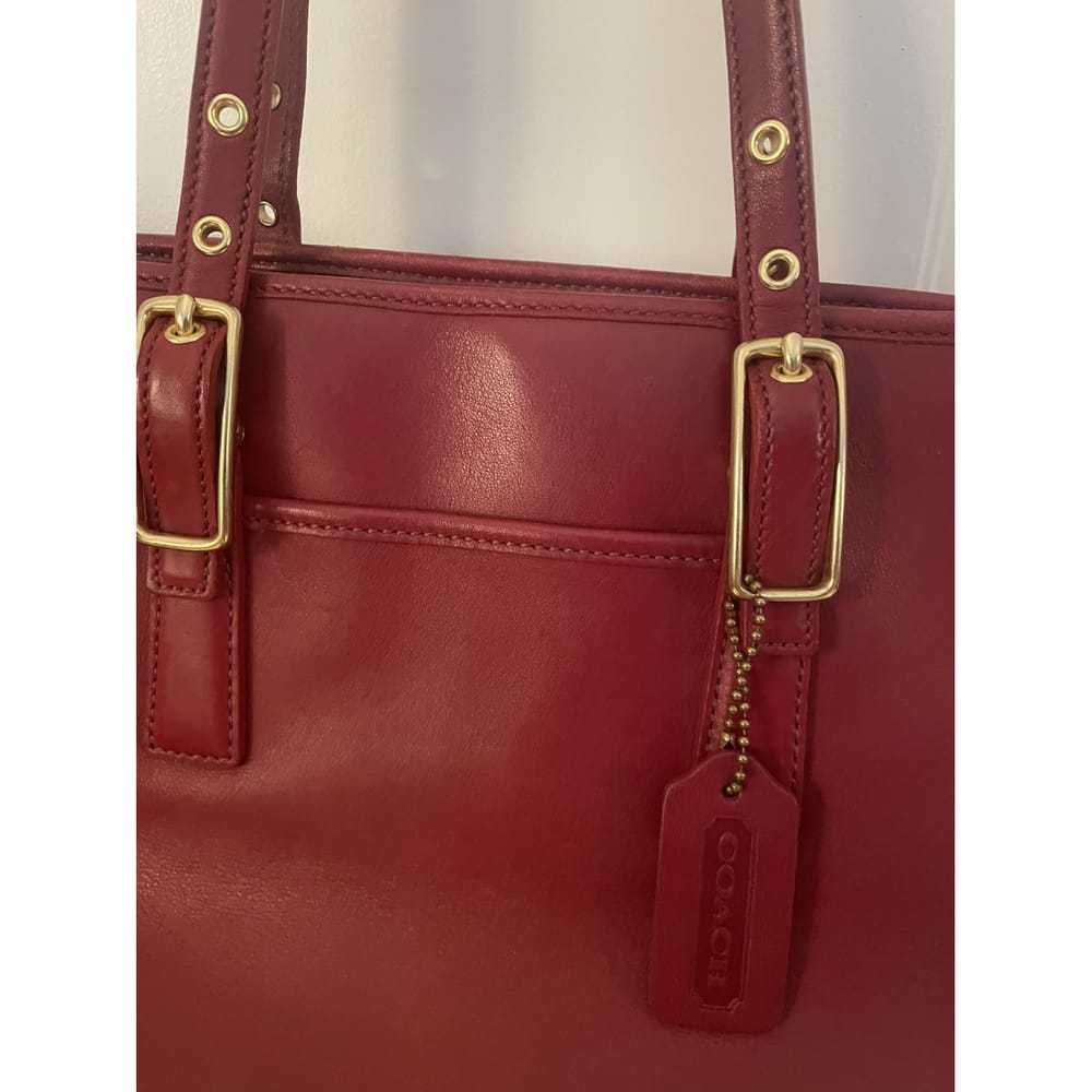 Coach Leather tote - image 4