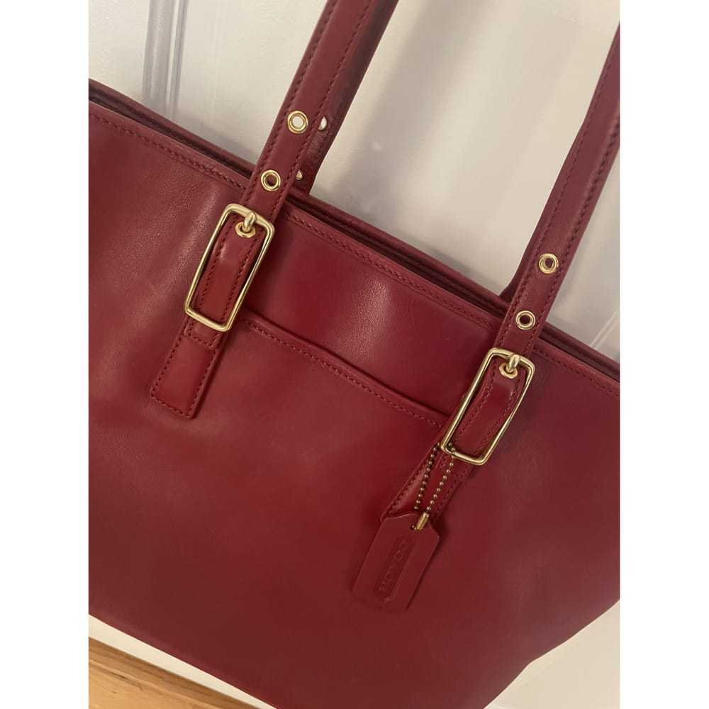 Coach Leather tote - image 5