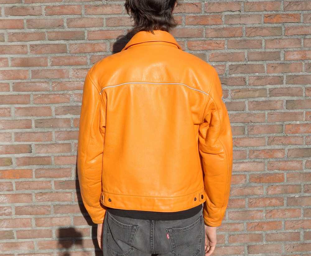 Racing × Vintage Alpinestars Orange Racing Jacket - image 4