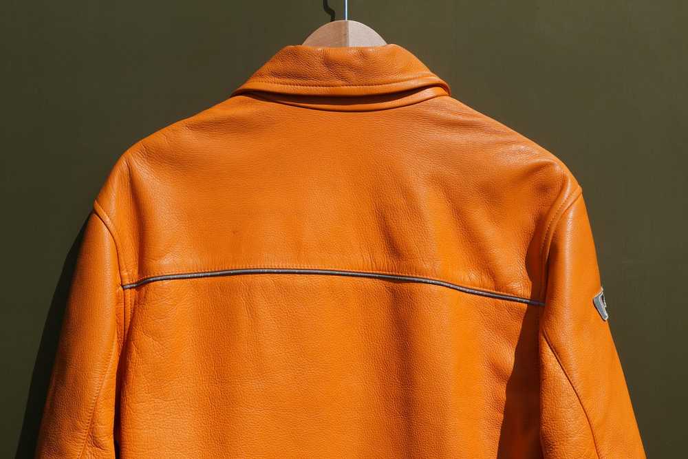 Racing × Vintage Alpinestars Orange Racing Jacket - image 8