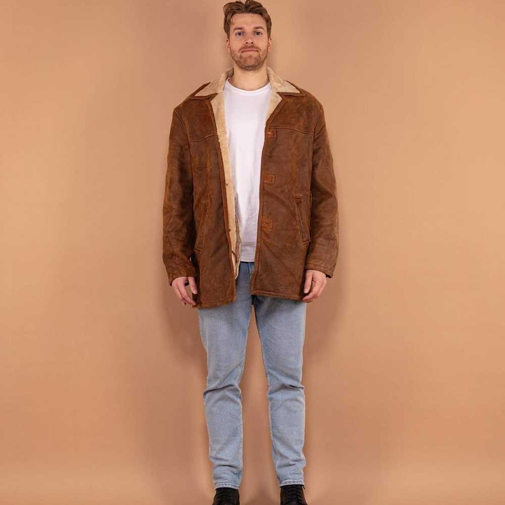 Retro Jacket × Sheepskin Coat × Vintage Vintage 0… - image 1