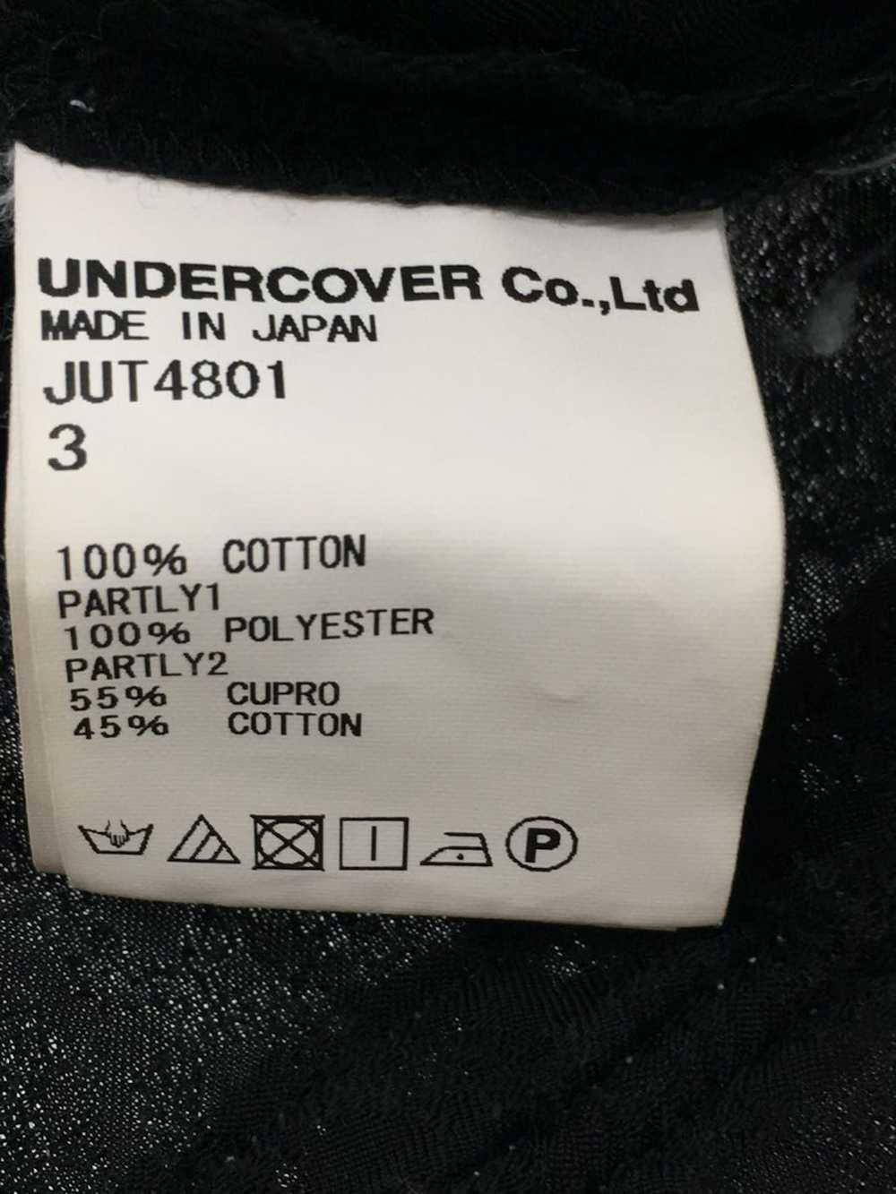 Undercover T-Shirts Cotton Border Hem Short Sleev… - image 5