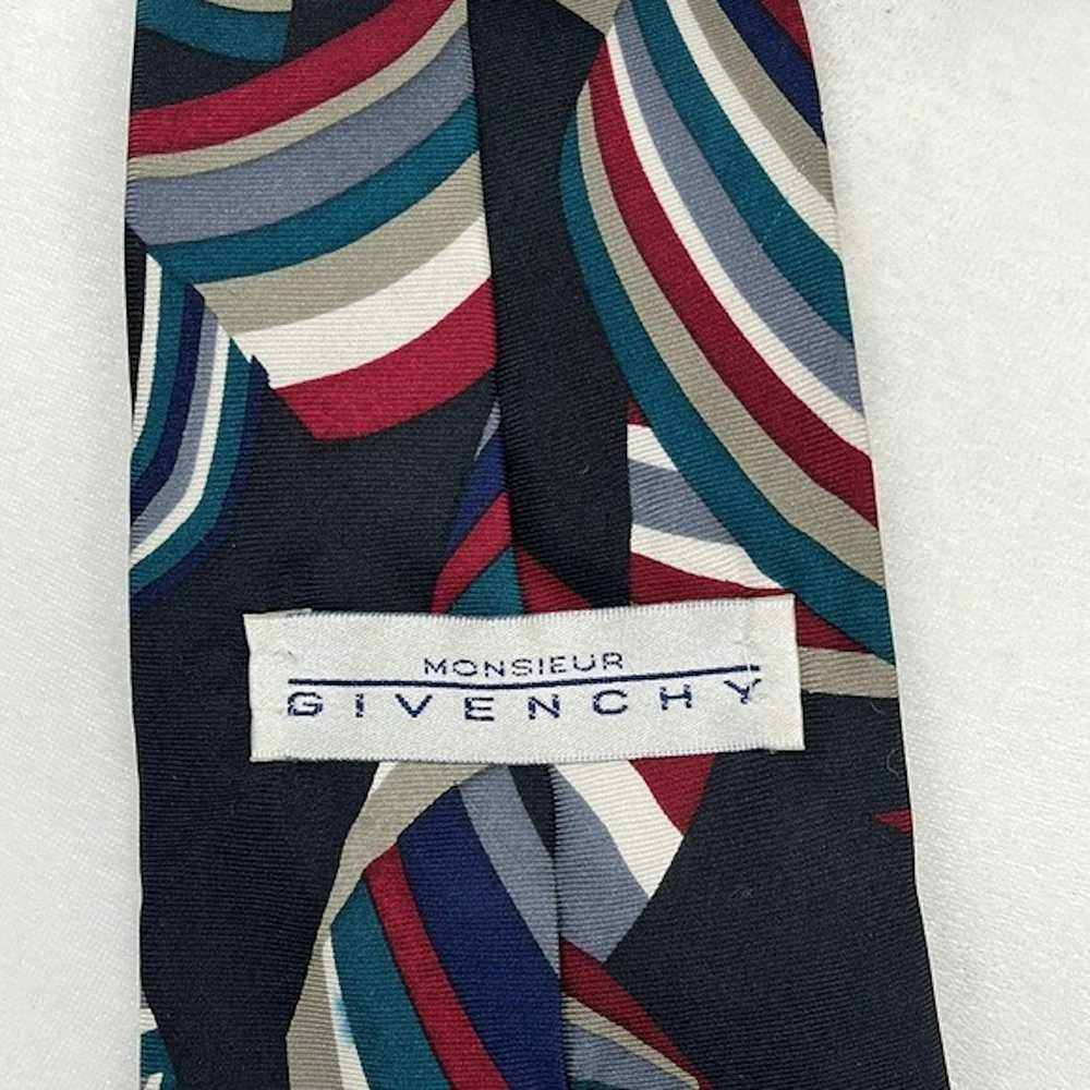 Givenchy Vintage Givenchy Imported Silk Tie Multi… - image 3