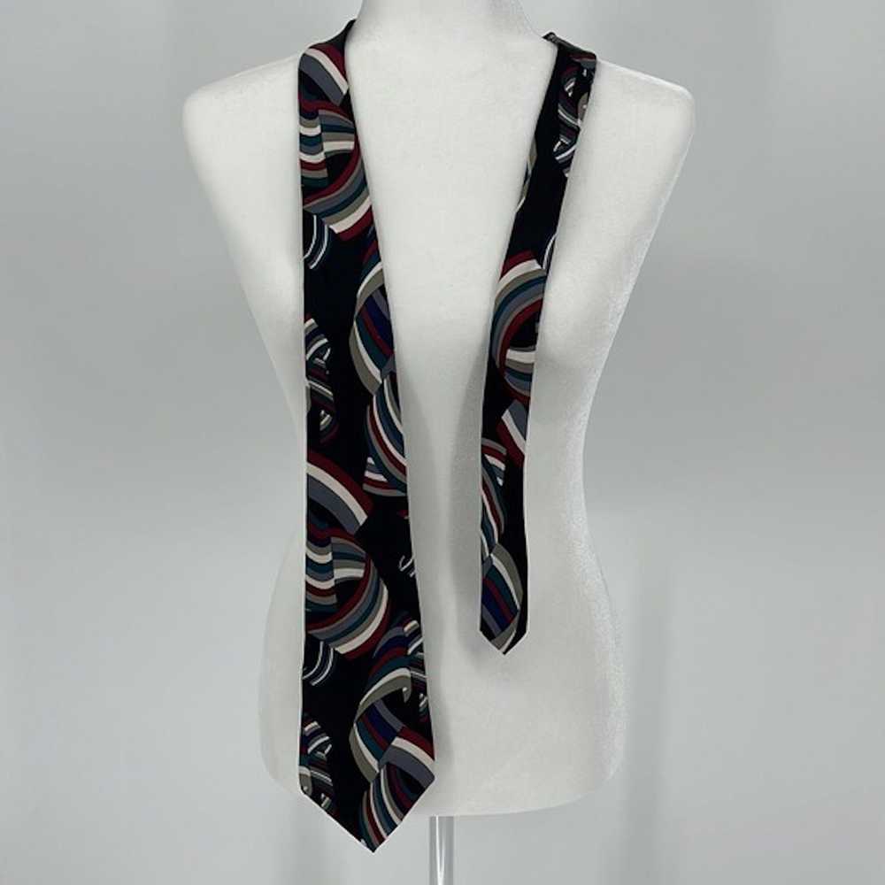 Givenchy Vintage Givenchy Imported Silk Tie Multi… - image 5