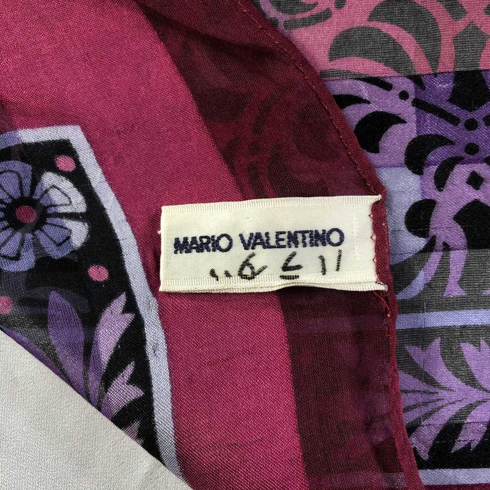 Vintage Vintage Mario Valentino Silk Scarf - image 5