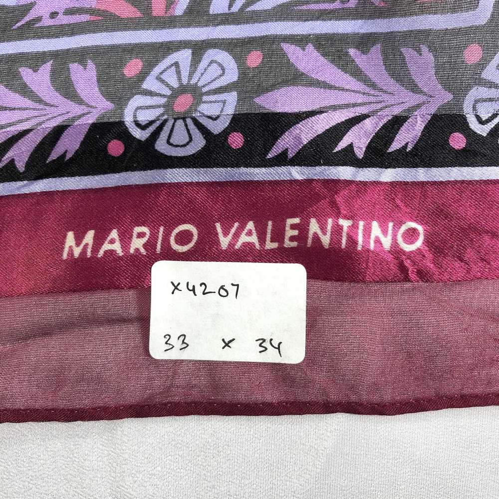 Vintage Vintage Mario Valentino Silk Scarf - image 6