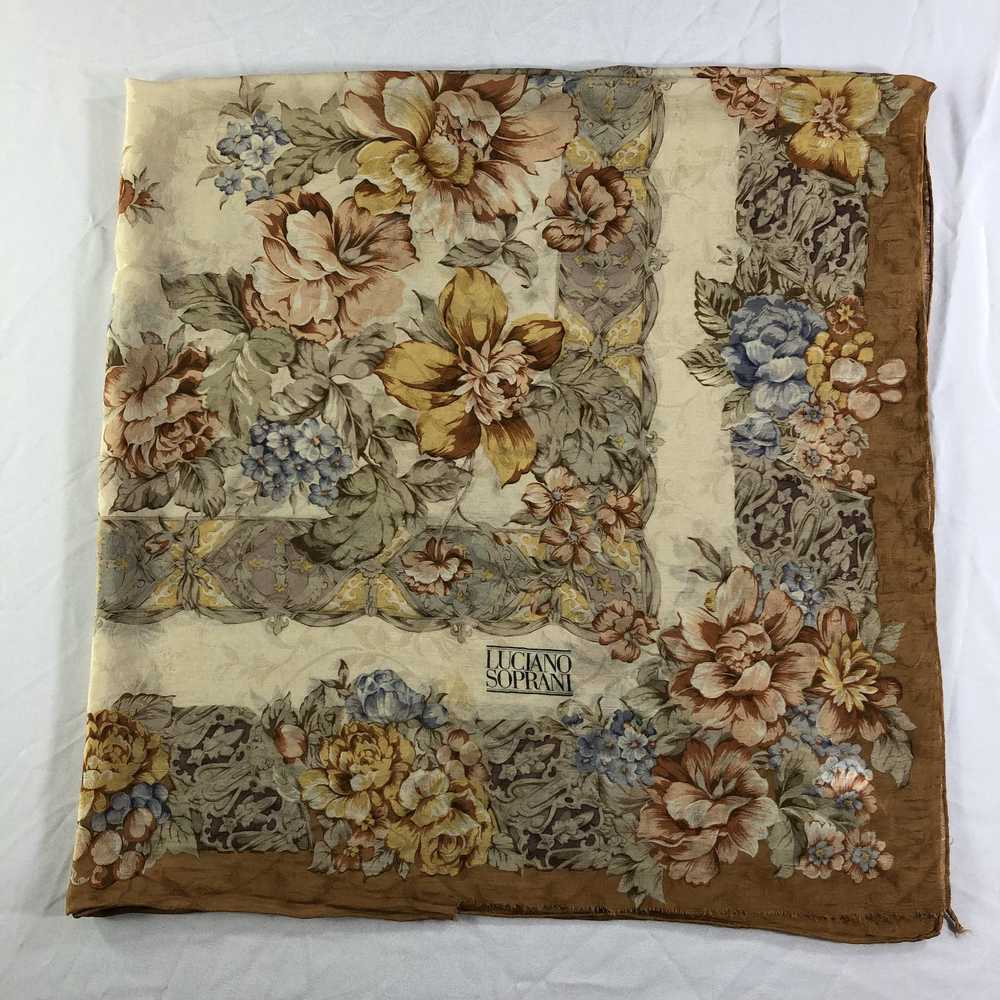 Vintage Vintage Luciano Soprani Silk Scarf - image 2