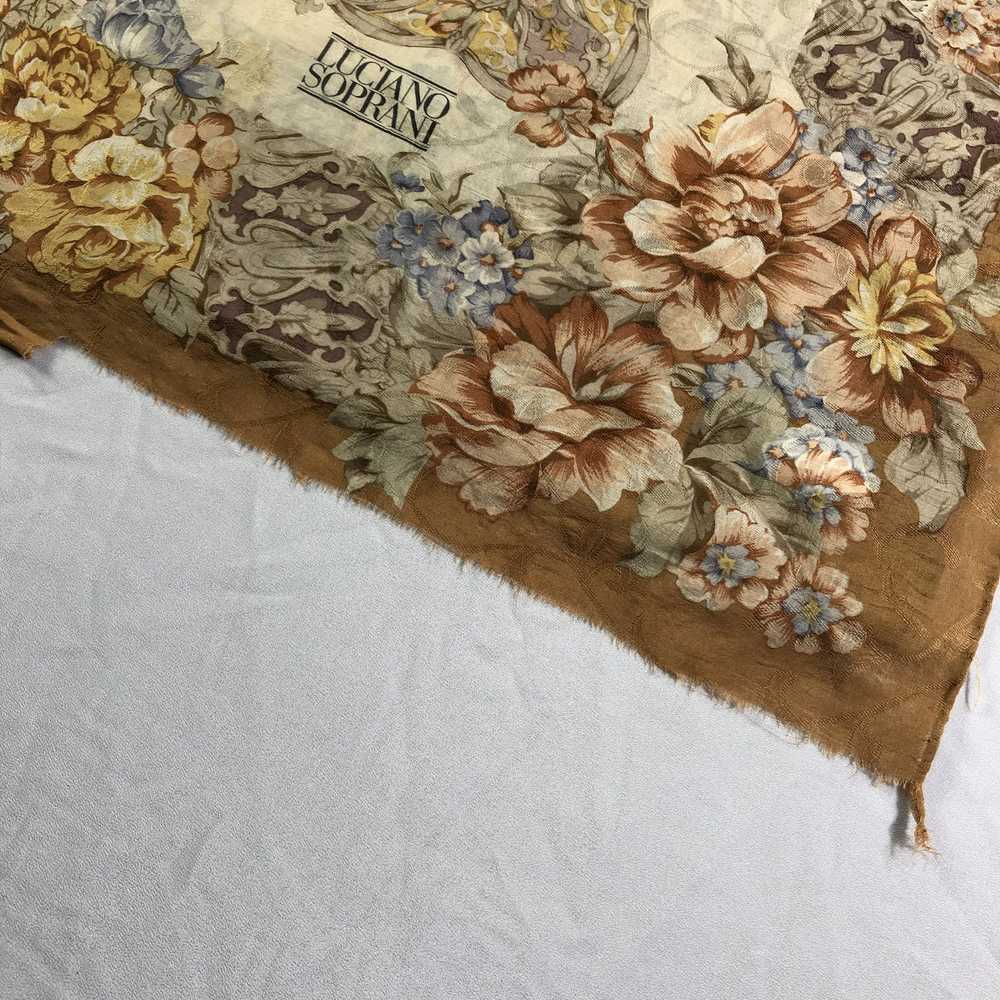 Vintage Vintage Luciano Soprani Silk Scarf - image 5