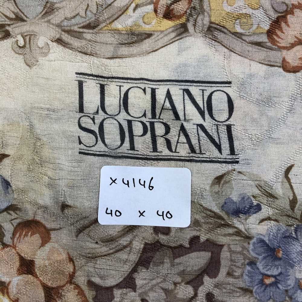 Vintage Vintage Luciano Soprani Silk Scarf - image 6