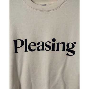 Other NEW PLEASING CREAM CREWNECK SIZE MEDIUM - image 1