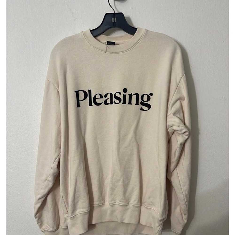 Other NEW PLEASING CREAM CREWNECK SIZE MEDIUM - image 3