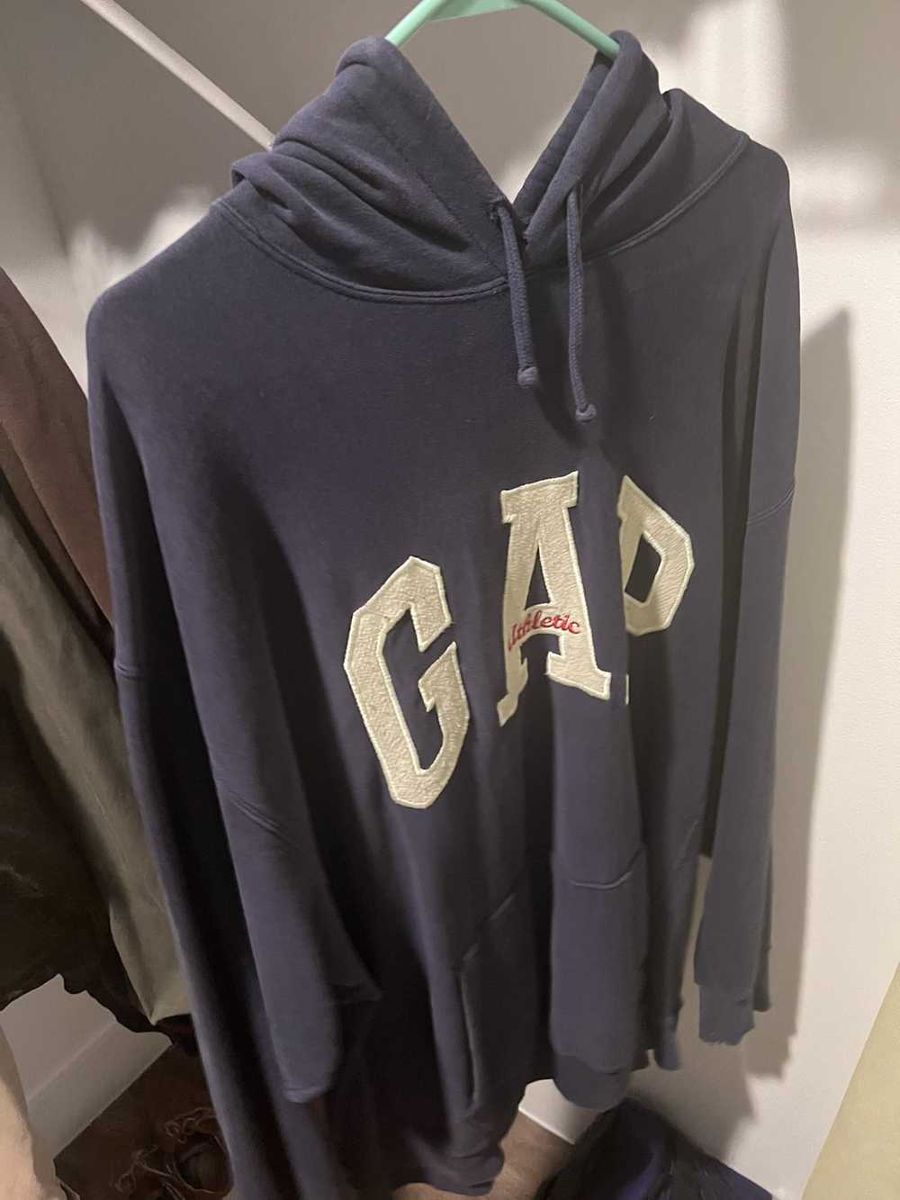 Gap × Vintage Vintage navy blue gal hoodie - image 2