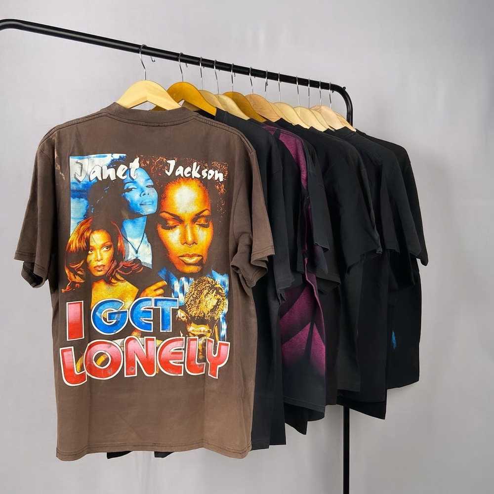 Band Tees × Rap Tees × Vintage Janet Jackson Tee - image 2