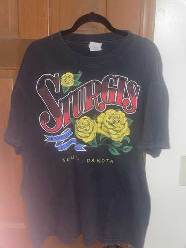 Gildan × Vintage Sturgis motorcycle tee