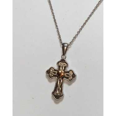 Other JCM Stainless Steel Cross Heart Necklace - image 1