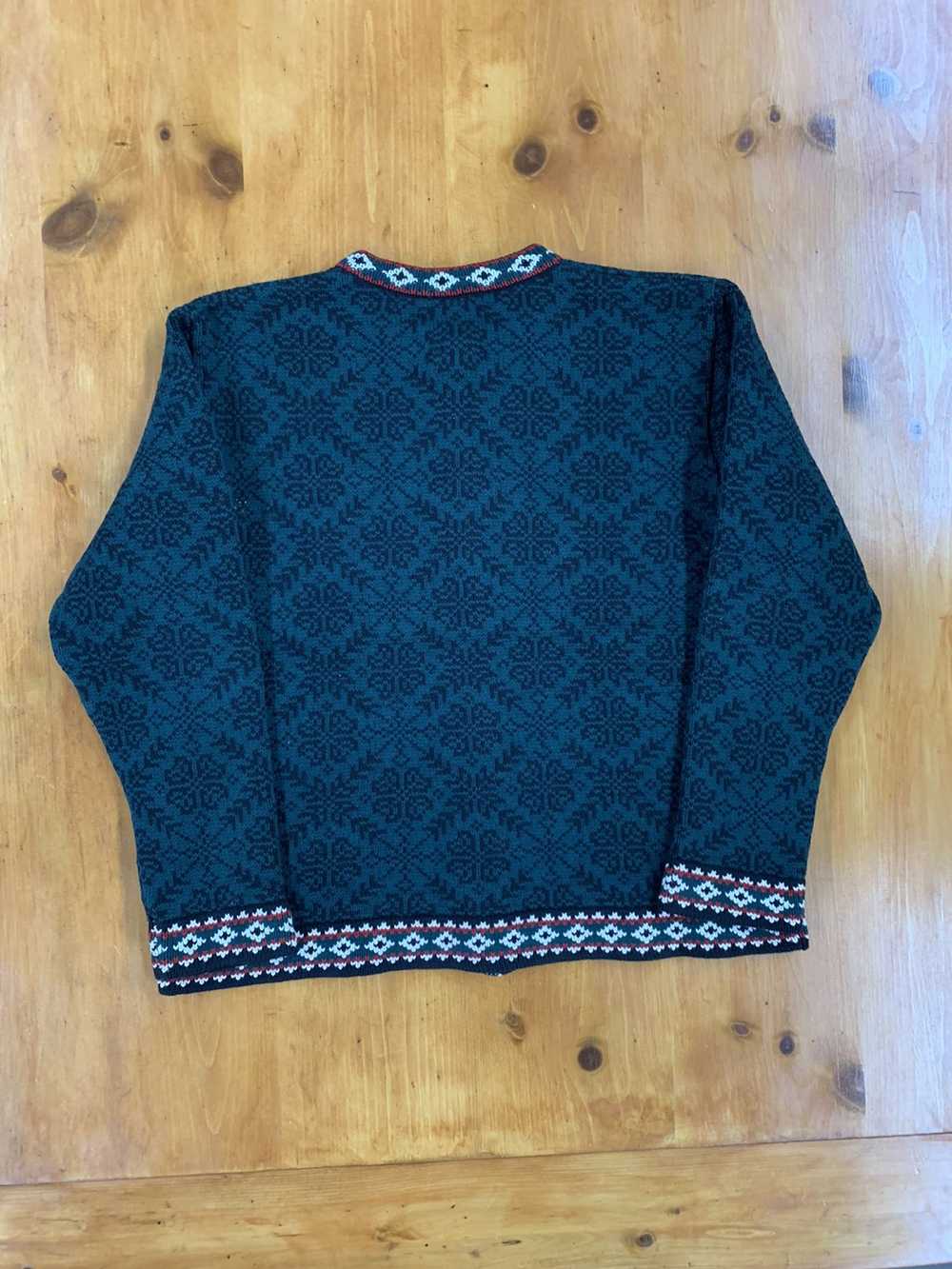 Coloured Cable Knit Sweater × Vintage Vintage LL … - image 4