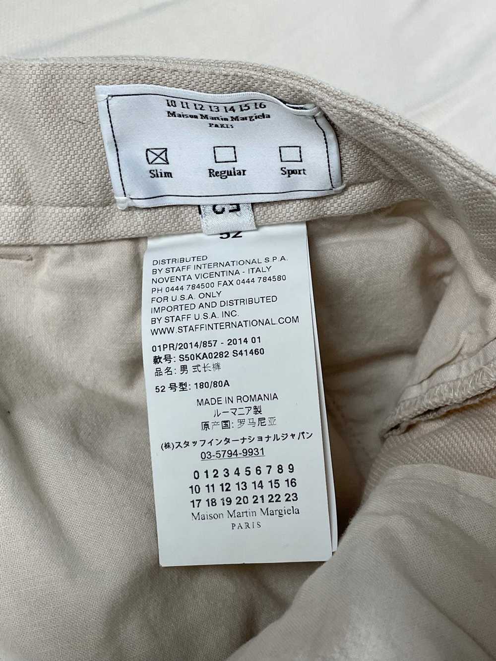 Maison Margiela Maison Margiela Natural Cotton Pa… - image 11