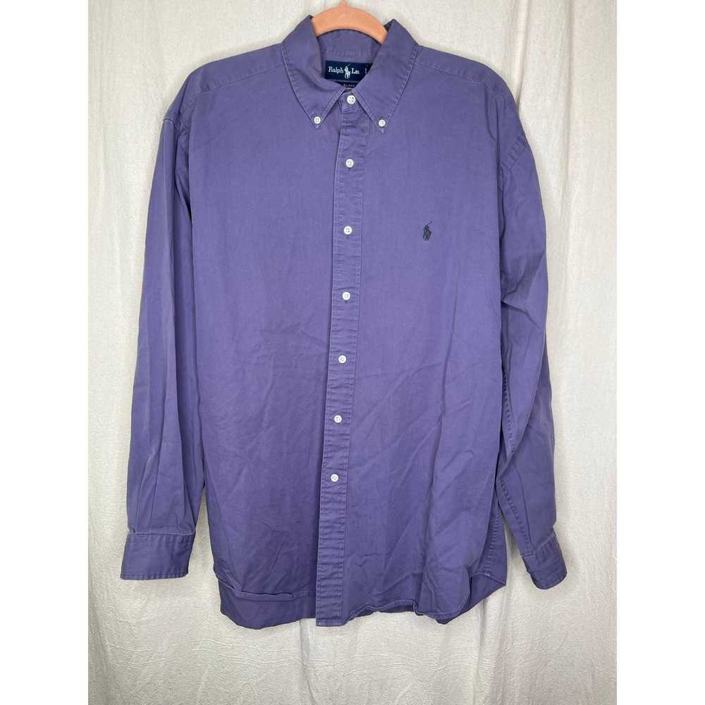 Ralph Lauren 90s Ralph Lauren Blake Thick Purple … - image 1