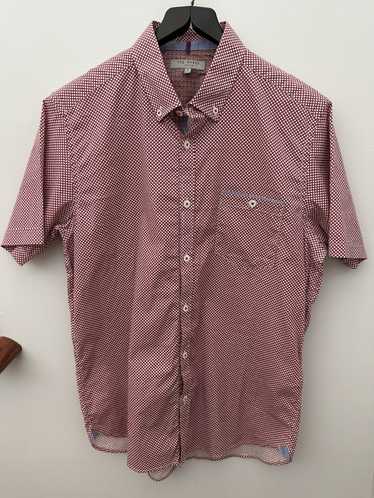 Ted Baker Ted Baker Short Sleeve Button Up Size 4… - image 1