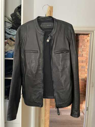 Tagliatore Leather biker jacket - image 1