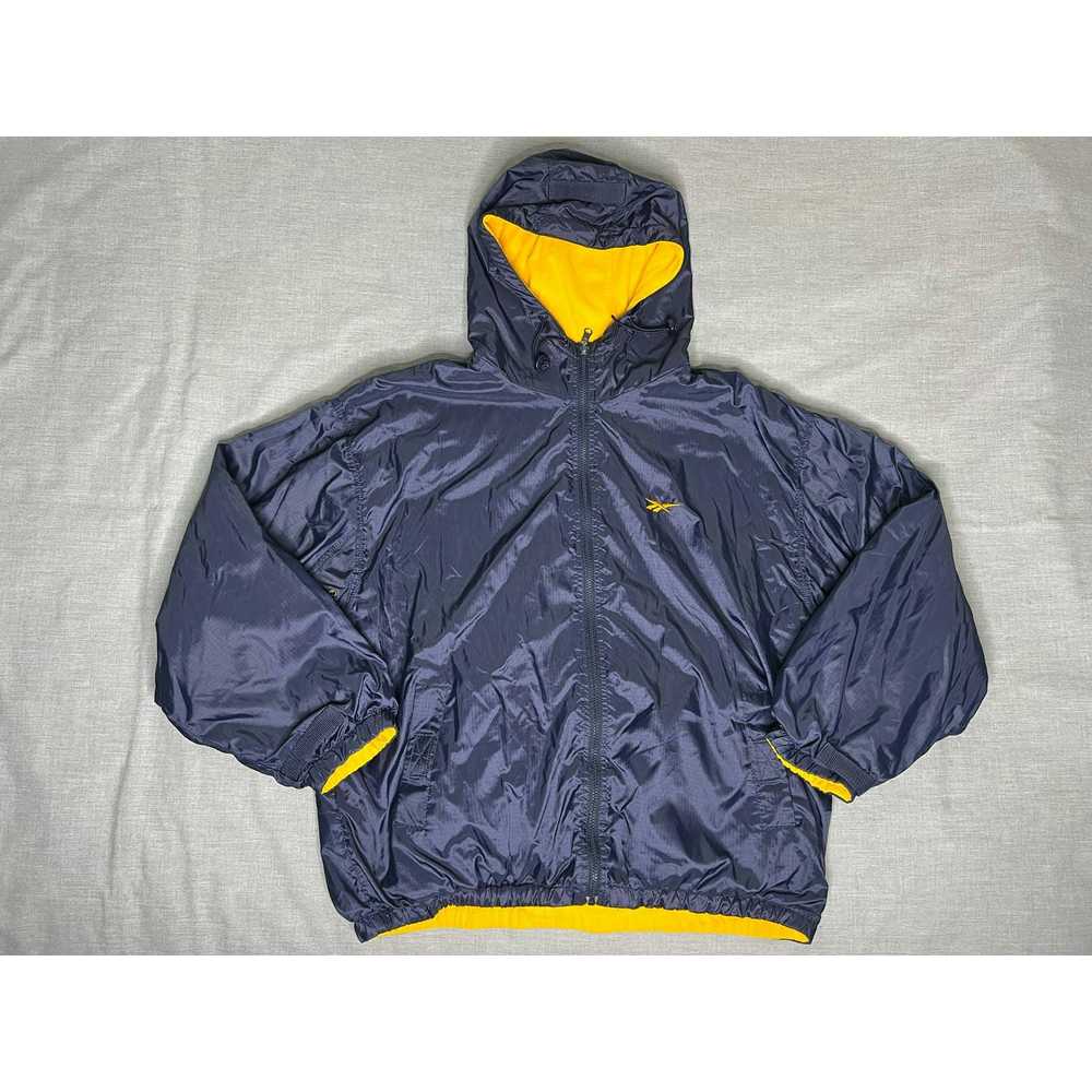 Reebok Reebok Reversible Fleece Lined Navy Blue Y… - image 1