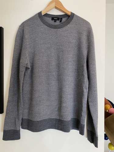 Theory Theory Gray Wool Sweater - image 1