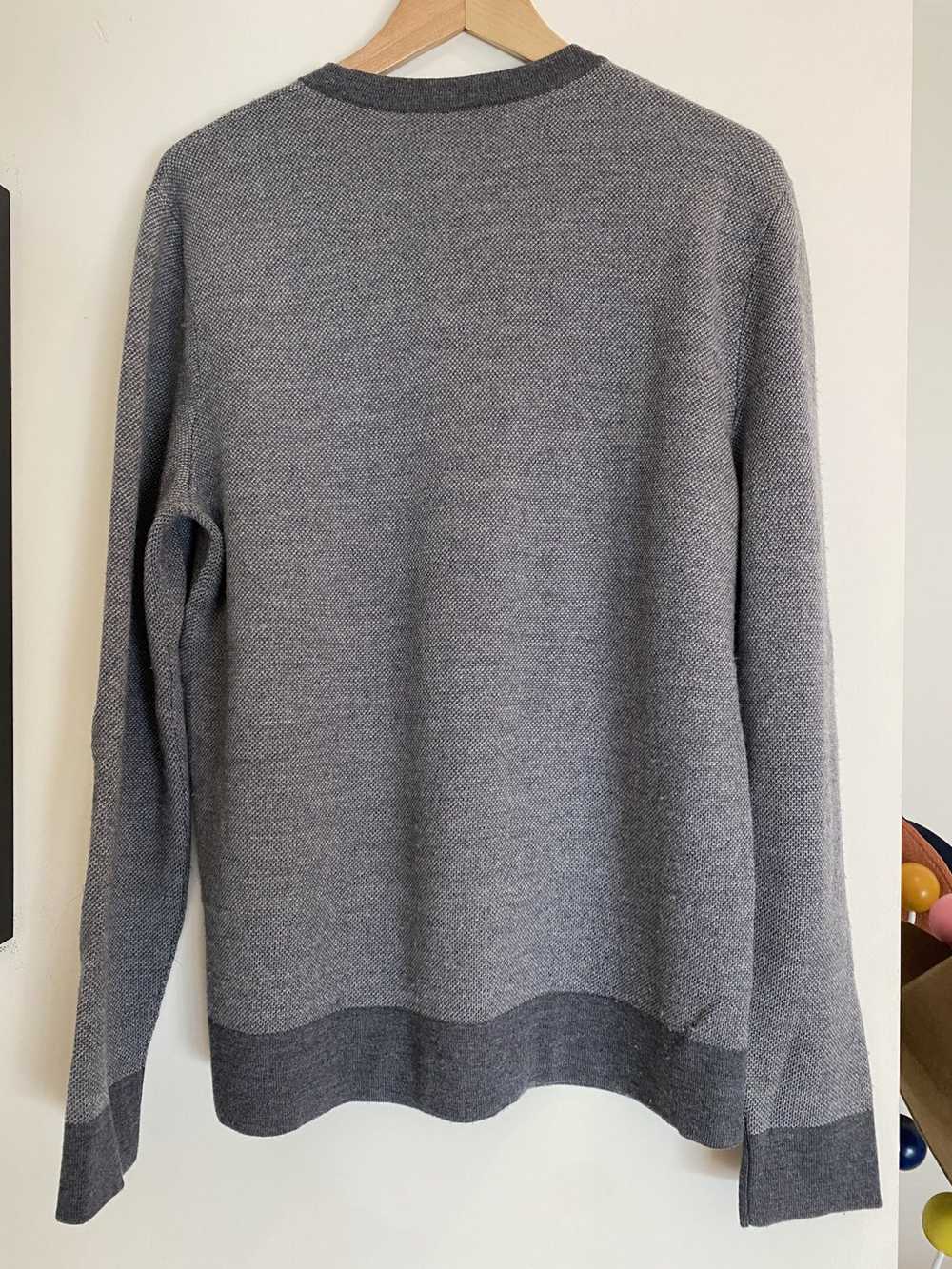 Theory Theory Gray Wool Sweater - image 2