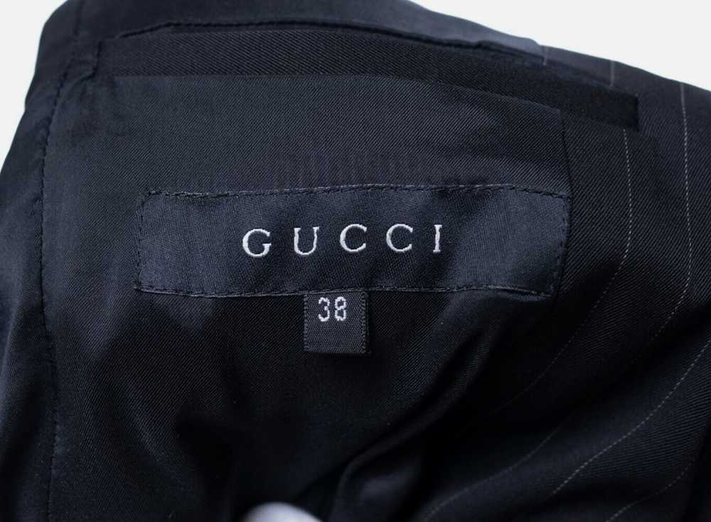 Gucci GUCCI Blazer Coat Jacket Lana Wool Striped … - image 2