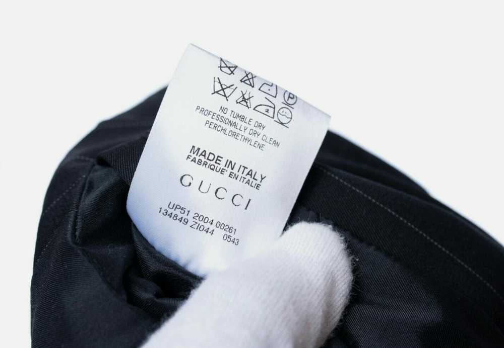 Gucci GUCCI Blazer Coat Jacket Lana Wool Striped … - image 4