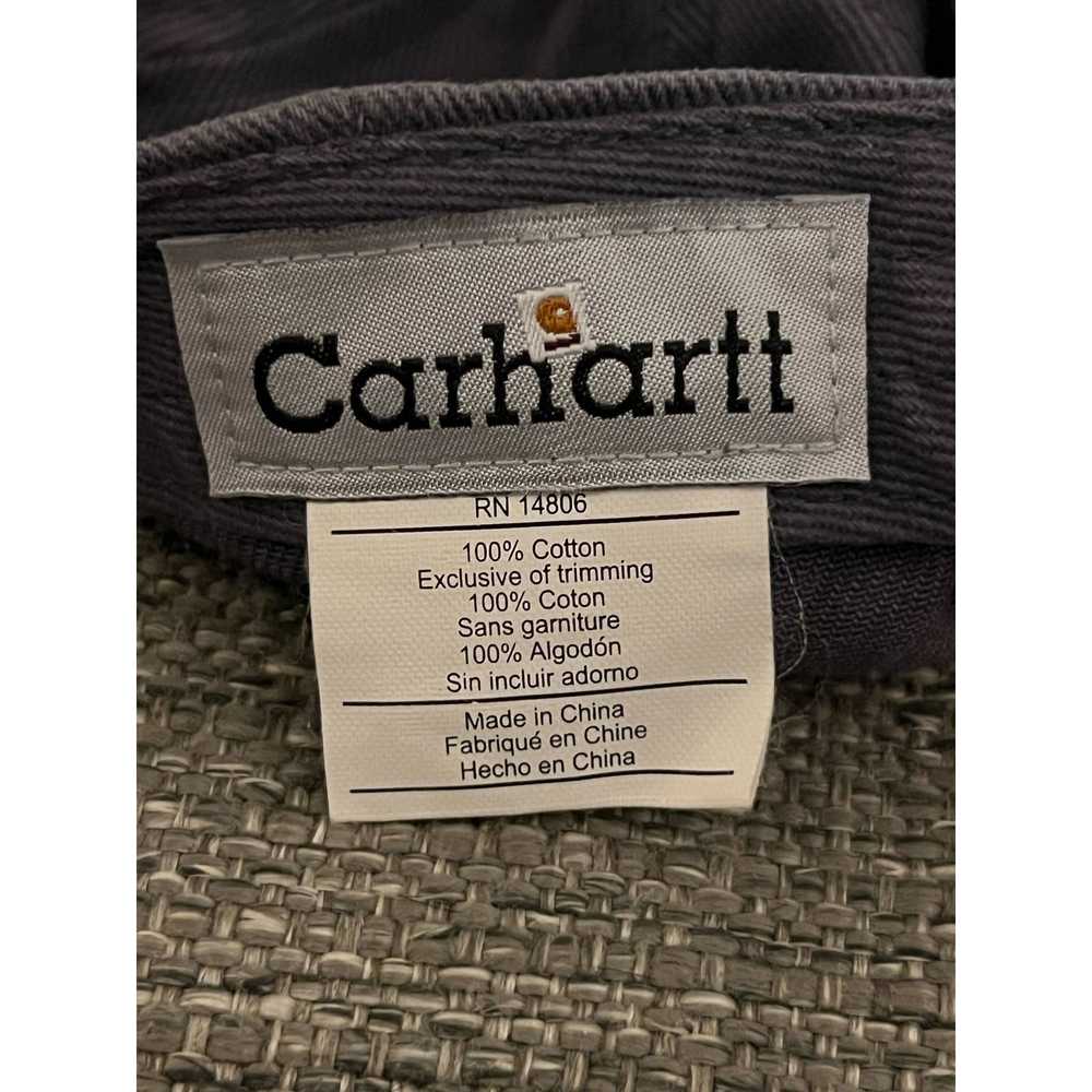 Carhartt Vintage Khaki and Blue Embroidered Carha… - image 7
