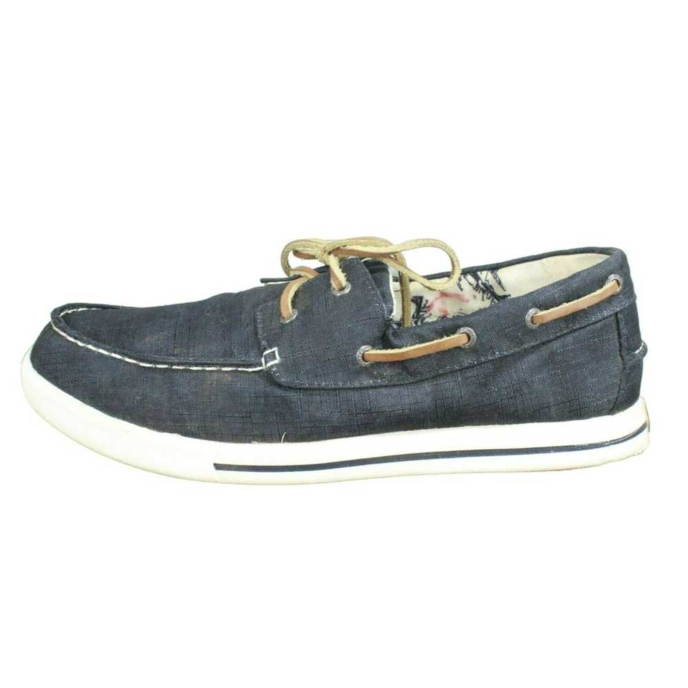 L.L. Bean LL Bean Sunwashed Men's Canvas Lace Up … - image 2