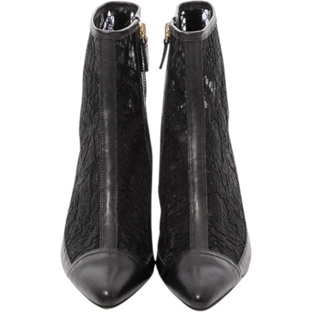 Rui RUI x GRACEGIFT Black Lace Boots, Size 7 - image 2