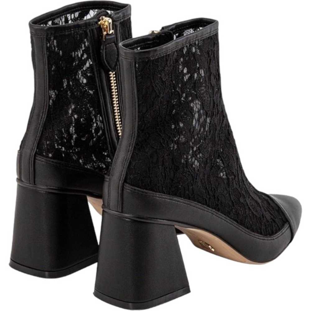 Rui RUI x GRACEGIFT Black Lace Boots, Size 7 - image 3