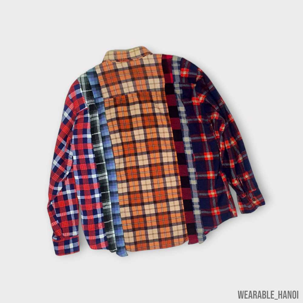 Needles Rebuild by Needles 7 Cuts flannel shirt - image 2