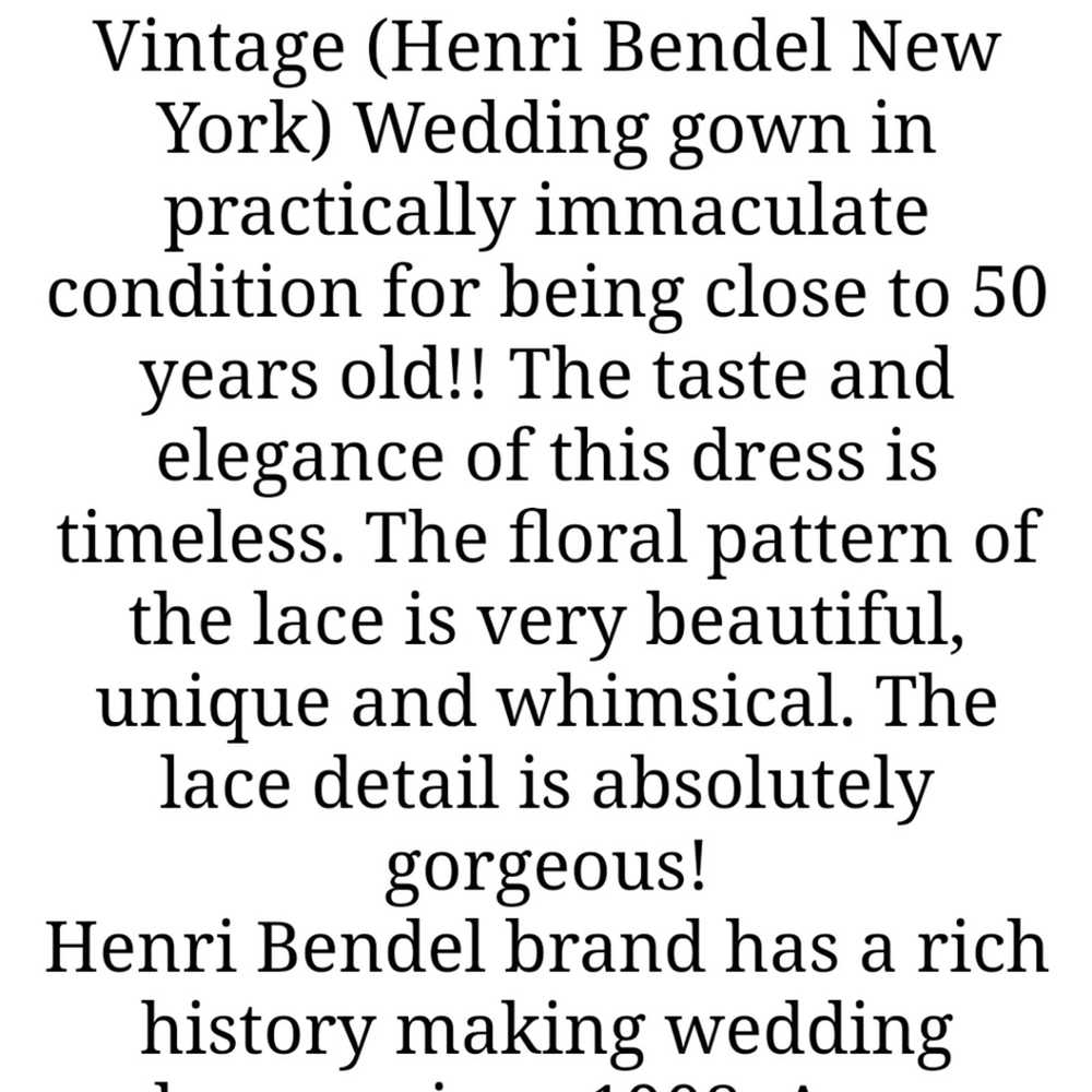 Henri Bendel Henri Bendel vintage Union made Sati… - image 7