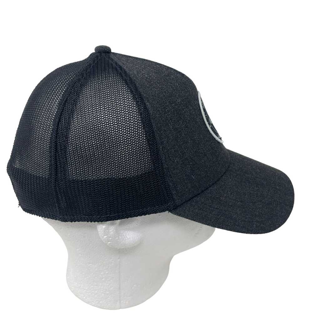 Callaway Callaway Golf Gray Black Trucker Hat Mes… - image 2