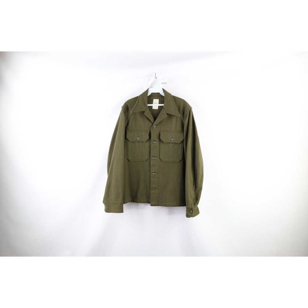 Vintage Vintage 60s Vietnam War Wool Army Militar… - image 1