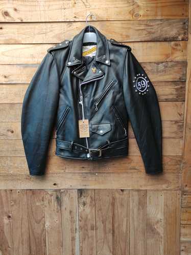 618 Perfecto by Schott レザージャケット 34サイズ Classic Schott 618 Perfecto® Motorcycle Leather Jacket