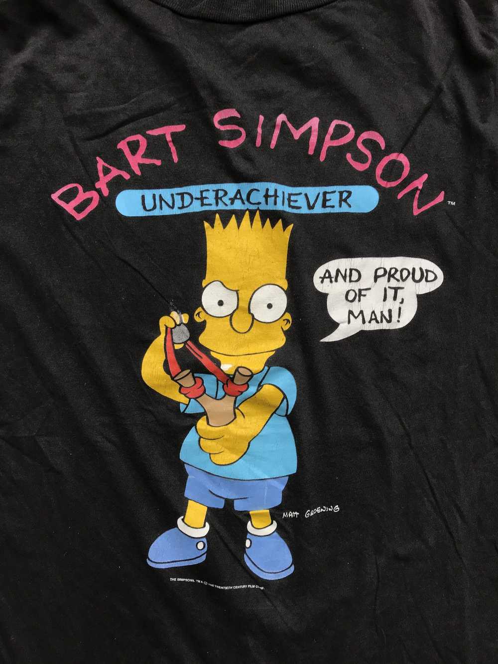 The Simpsons × Vintage Vintage 90s Bart Underachi… - image 2