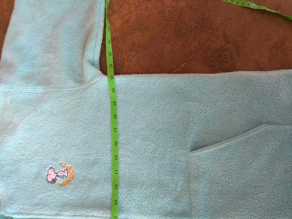 Peanuts × Rare × Streetwear pink snoopy fleece bi… - image 9