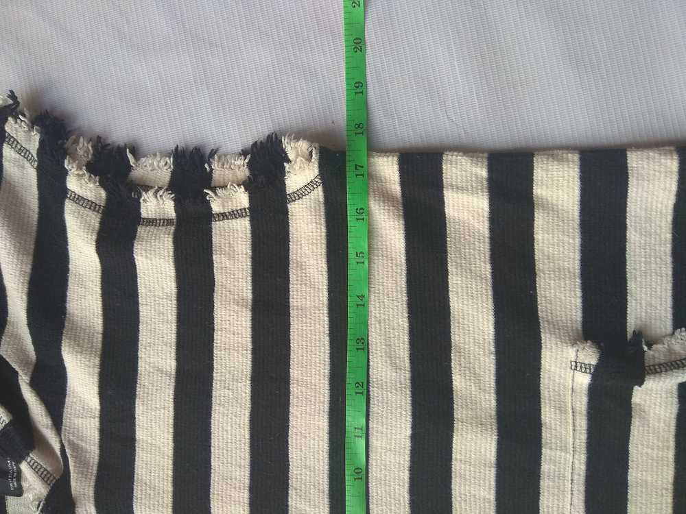 Zara zara man stripes hoodie sleeveless destroyed… - image 6