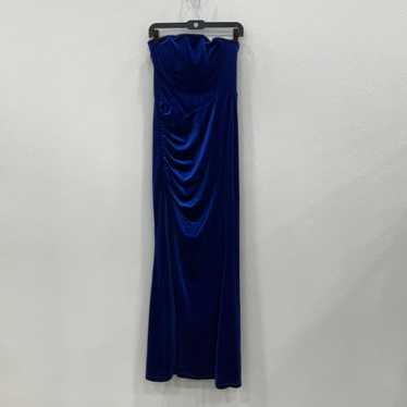 Fashion Nova Womens Blue Sleeveless Regular Fit B… - image 1